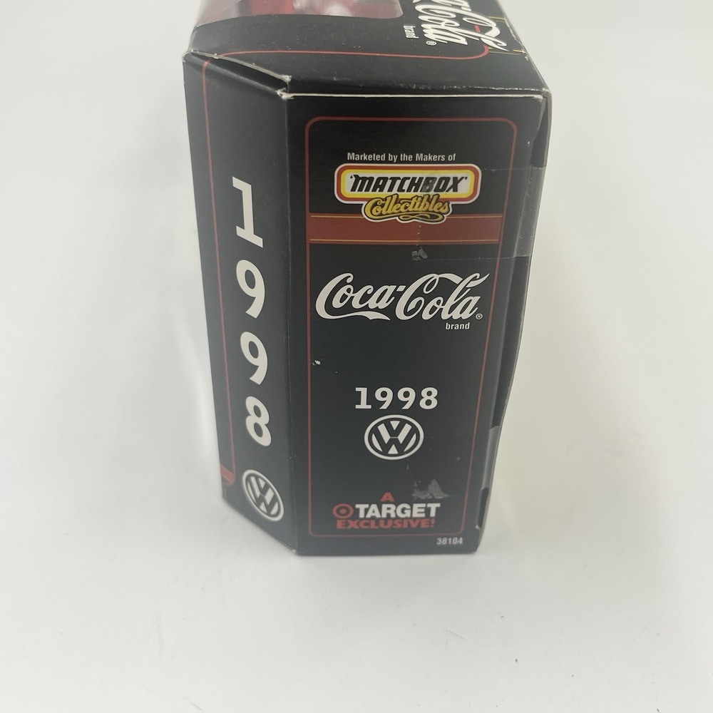 Matchbox 1:64 scale Coca-Cola‎ series 1962 VW Beetle & 1998 VW Concept 1 - Picture 3 of 9